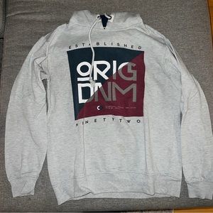 Grey hoodie men’s L